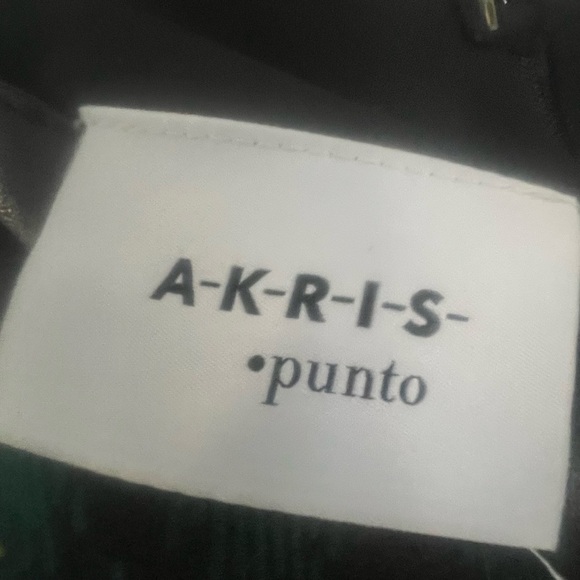 Akris Punto - Tribal mini skirt with faux leather trim at waist- 6 - Picture 9 of 10